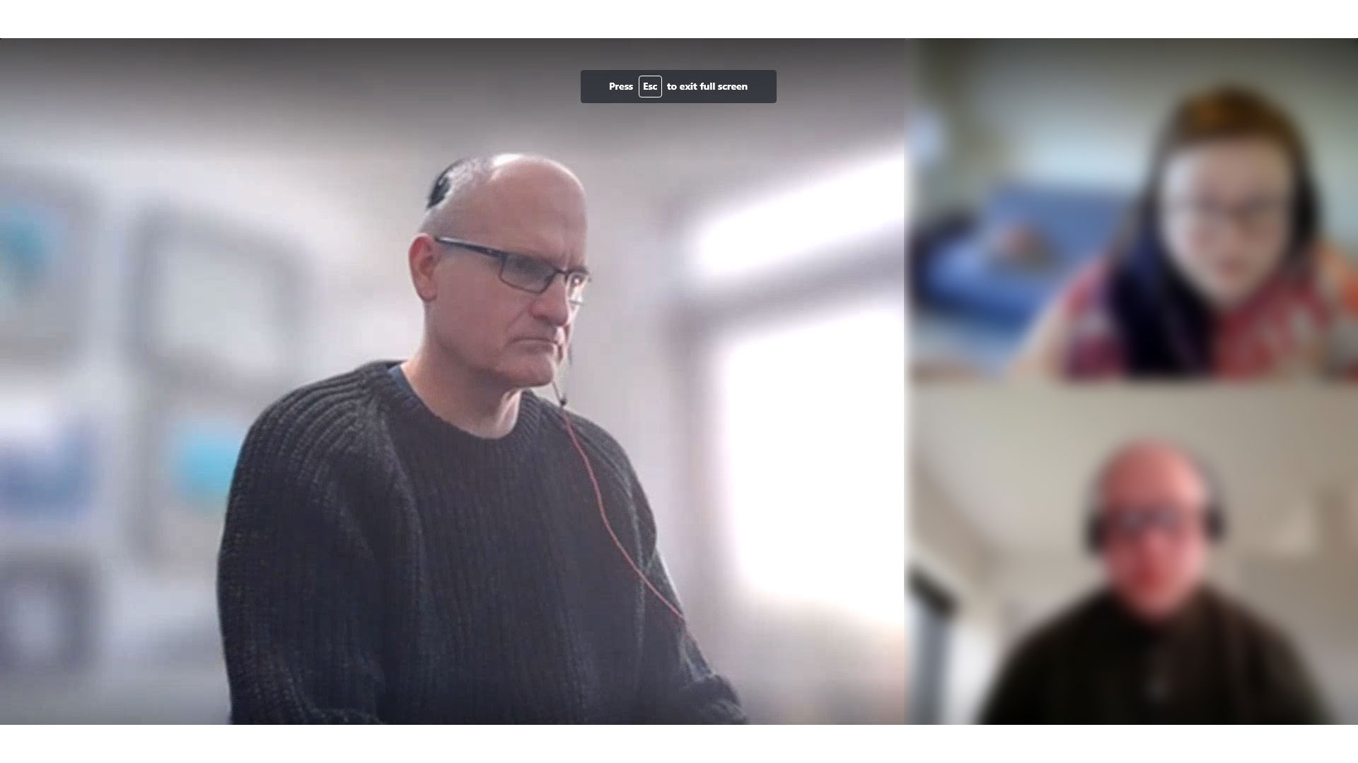 Remote user interview