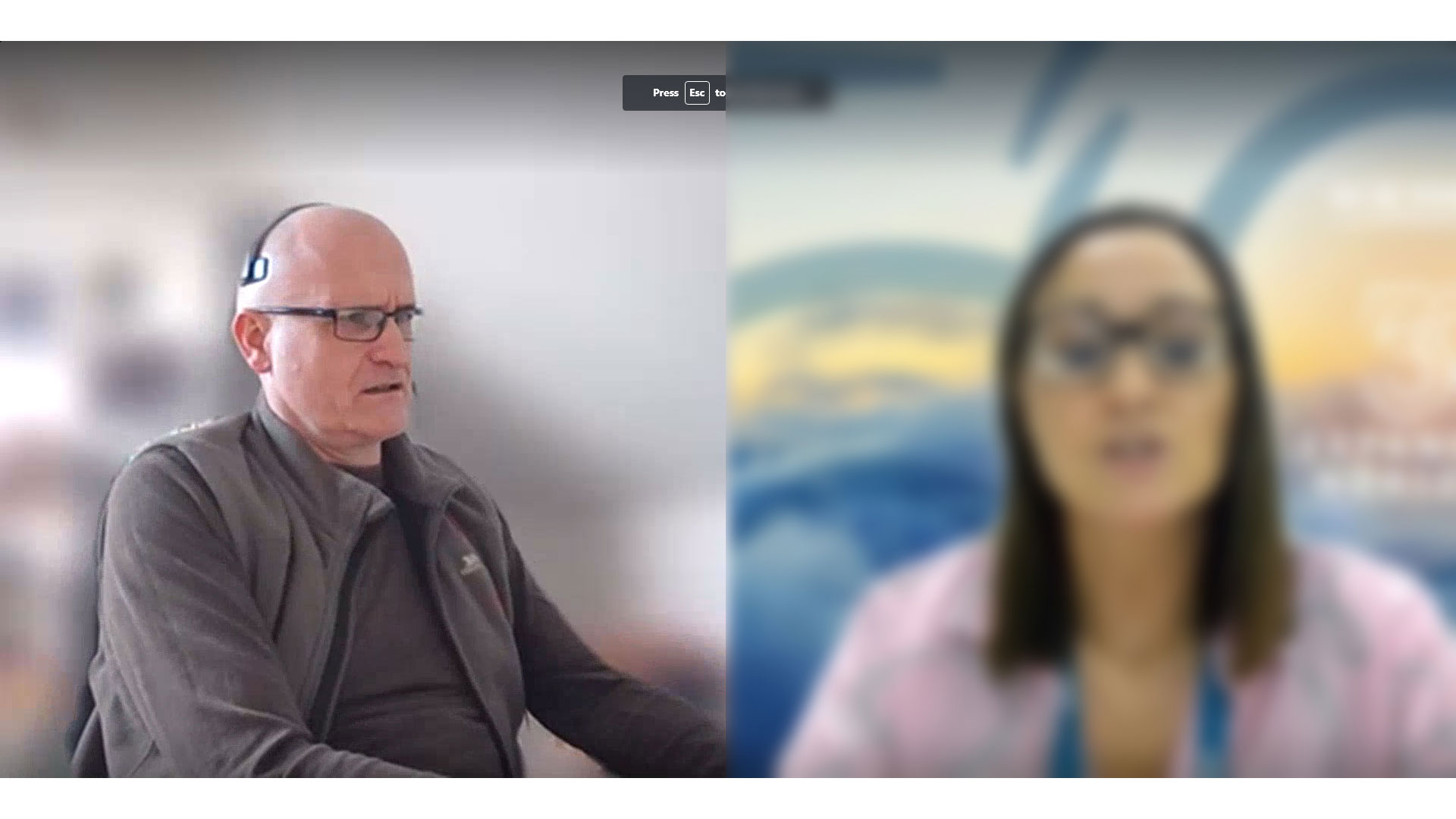 Remote user interview